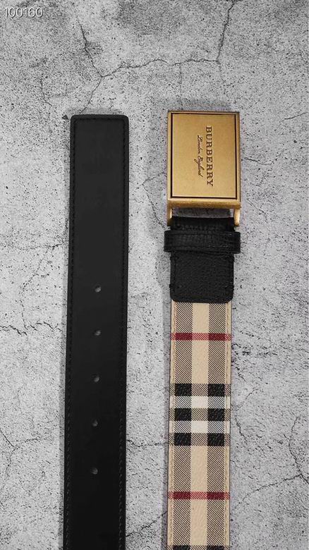 Burberry Belt 34mmX95-125CM 7d19